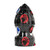 Tout anal plug noir 14cm
