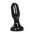 Plug anal tout noir 19,5 cm