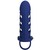ALTAF ANILLO VIBRADOR CON FUNDA DE SILICONA AZUL nº4
