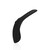 ANNEAU POUR LE PENIS AVEC VIBRATION POINTED LICORICE BLACK L