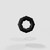 ANELLO PER PENE NERO SPARTAN nº9