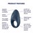 ANEL VIBRATÓRIO COM APP E BLUETOOTH MIGHTY ONE RING SATISFYE