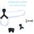 ANILLO VIBRADOR & MULTIPOSICIÓN NEGRO nº4