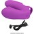 ATHENA VIBRADOR DE DEDO CON ESTIMULADOR CLÍTORIS MORADO nº5