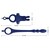 AYAD ANILLO VIBRADOR RABBIT CON PLUG AZUL nº7