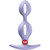 DUO DE B-BALLS PLUG ANAL VIOLET nº2