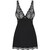 LUVAE BABYDOLL E TANGA PRETO XS/S nº4