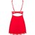 LUVAE BABYDOLL & TANGA VERMELHA S/M nº7