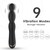BAMBU VIBRADOR AJUSTABLE NEGRO nº1