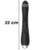 BLACK&amp;SILVER - DJ. ESTIMULADOR DE COELHO DE SILICONE