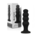 BLACK&amp;SILVER - PLUG ANAL DE SILICONE SCOTT PREMIUM P