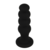BLACK&amp;SILVER - PLUG ANAL DE SILICONE SCOTT PREMIUM P