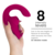 VIBRATEUR STIMULATEUR BLEND RABBIT ROSE VIBRANT nº4