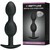 BOLAS ANALES SILICONA 12.5 CM  NEGRO nº1