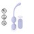 BOLAS VAGINAIS BEAD KEGEL COM VIBRAÇÃO E COMANDO LAVENDER LO
