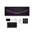 Boomerang vibrador de doble extremo morado #23