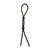 Booster doble anillo ajustable pene negro