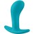 BOOTIE PLUG ANAL TALLA S AGUAMARINA