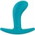 BOOTIE PLUG ANAL TALLA S AGUAMARINA nº1