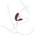VIBRADOR PARA CASAIS BOUND LOVE ROXO nº5