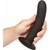 Bouchons illimités 17,75 cm lisses - noir
