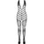 BS100 BODYSTOCKING NEGRO TALLA UNICA nº4