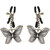 Fetish fantasy pinzas con mariposas