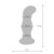 BUTTOCKS THE GLEAMING GLASS BUTTPLUG nÂș1