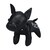 CACHORRINHO DE PELÚCIA FUCK PRETO S-LINE