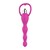 Cadena Anal con Vibración Rosa nº4