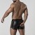 CALÇÃO PERNEIRA 2 WAY ZIPPER CONTRAST SHORT CAQUI LOCKER GEA