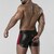 CALÇÃO PERNEIRA 2 WAY ZIPPER CONTRAST SHORT VERMELHO LOCKER