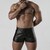 CALÇÃO PERNEIRA 2 WAY ZIPPER CONTRAST SHORT VERMELHO LOCKER