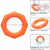 Calexotics - alpha sexagon anillo - naranja