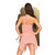 CAMISA DE NOITE E TANGA SWEET BEAST PENTHOUSE ROSA nº1