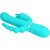 CAMMY 4 IN 1 MULTIFUNZIONE VIBRATORE TRIPLE RABBIT BLU nº4