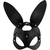 CHIC DESIRE - MASCHERA VEGANA IN PELLE CON ORECCHIE DI CONIG