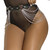 CINTURON DE CADENAS CUERO NEGRO TALLA ÚNICA nº2