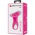 CLYDE VIBRADOR ORAL LÍNGUA VIBRANTE 12 VIBRAÇÕES ROSA nº9