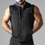 COLETE LOOK AT HARDER HOODY AZUL LOCKER GEAR nº4