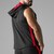 COLETE LOOK AT HARDER HOODY VERMELHO LOCKER GEAR nº1