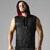 COLETE LOOK AT HARDER HOODY VERMELHO LOCKER GEAR nº6
