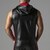 GILET MASSIVE RUDE HOODY ROSSO LOCKER GEAR nº1