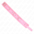 COLLAR CON CORREA 65 CM CON RESTRICCIONES ROSA AJUSTABLE 36-