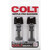 Ventouses de mamelon noir Colt