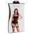 Conjunto Bustier Floral Negro TU nº2