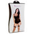 Conjunto Bustier Volantes Negro TU nº2