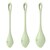 CONJUNTO DE 3 BOLAS KEGEL YONI POWER 2 SATISFYER VERDES nº5