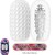 COQUETTISH BALLS MASTURBADOR MASCULINO SILICONA BLANCO nº4