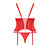 QUEEN SIZE OBSESSIVE BLOSSMINA CORSET AND THONG nº3